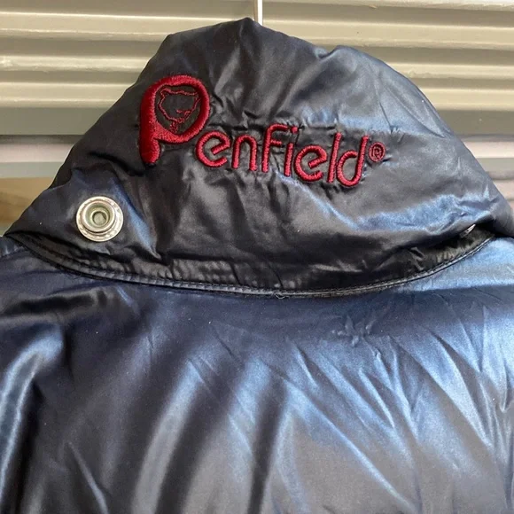 Penfield Black Puffer Jacket for Men - Picture 15 of 16